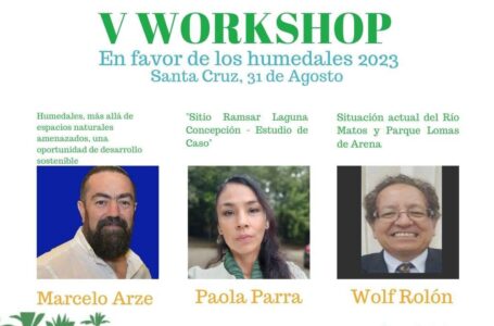 V WORKSHOP EN FAVOR DE LOS HUMEDALES 2023